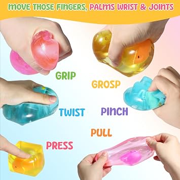 1 Pack Glow in The Dark Squishy Stress Cube | Sensory Toys for Autism, Fidget Toys for Kids Adults, Squishy Cube Fidget Toys, Stress Balls, Squishy Squeeze Toys, Anxiety Relief Squeeze Toy (Whale)