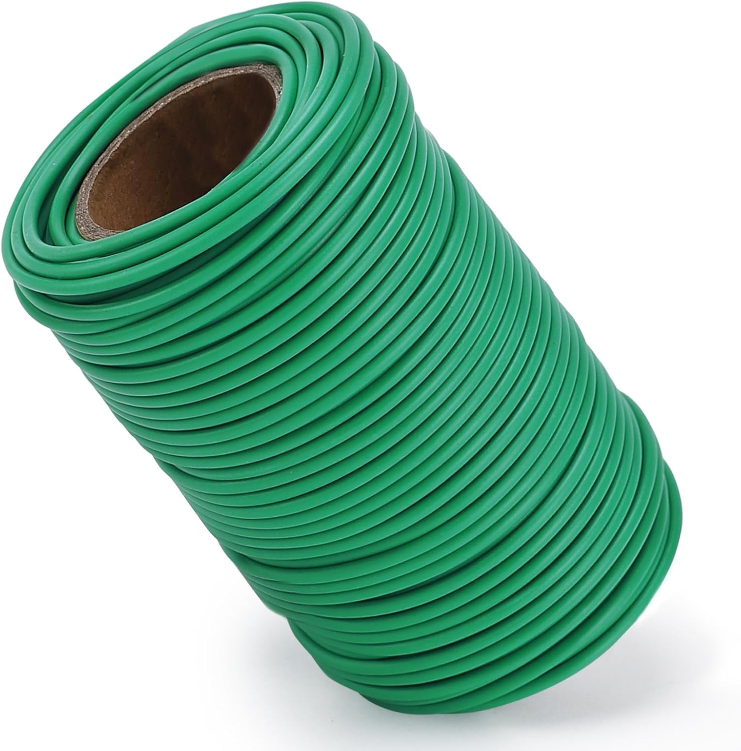 UTMHGU 40m Garden Wire for Climbing Plants, Soft Flexible Garden Ties for Plant Support & Securing, Sturdy Plant Ties for Outdoor Indoor Plants, 2.5mm Thick Green Twist Ties for Roses Vegetables