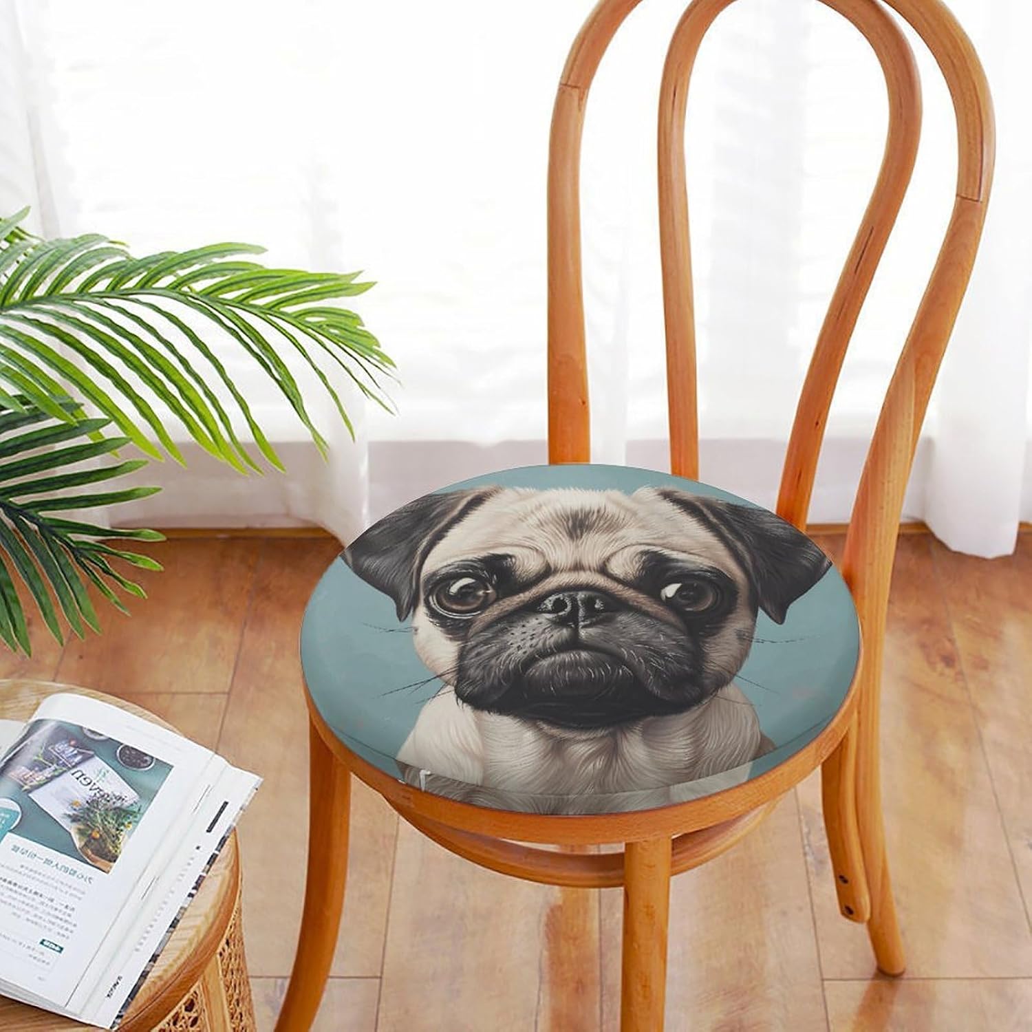 Pug Chair Cushions Floor Pillow Chair Pad