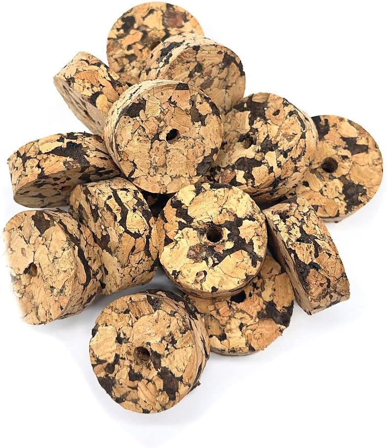 W-B Burl 50 Pack 1.5" Rings with 1/4" Bore