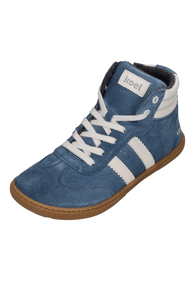 KOEL Barefoot Kinderschuhe Drew Merino - Beige Sneaker Für Natürliches Laufgefühl