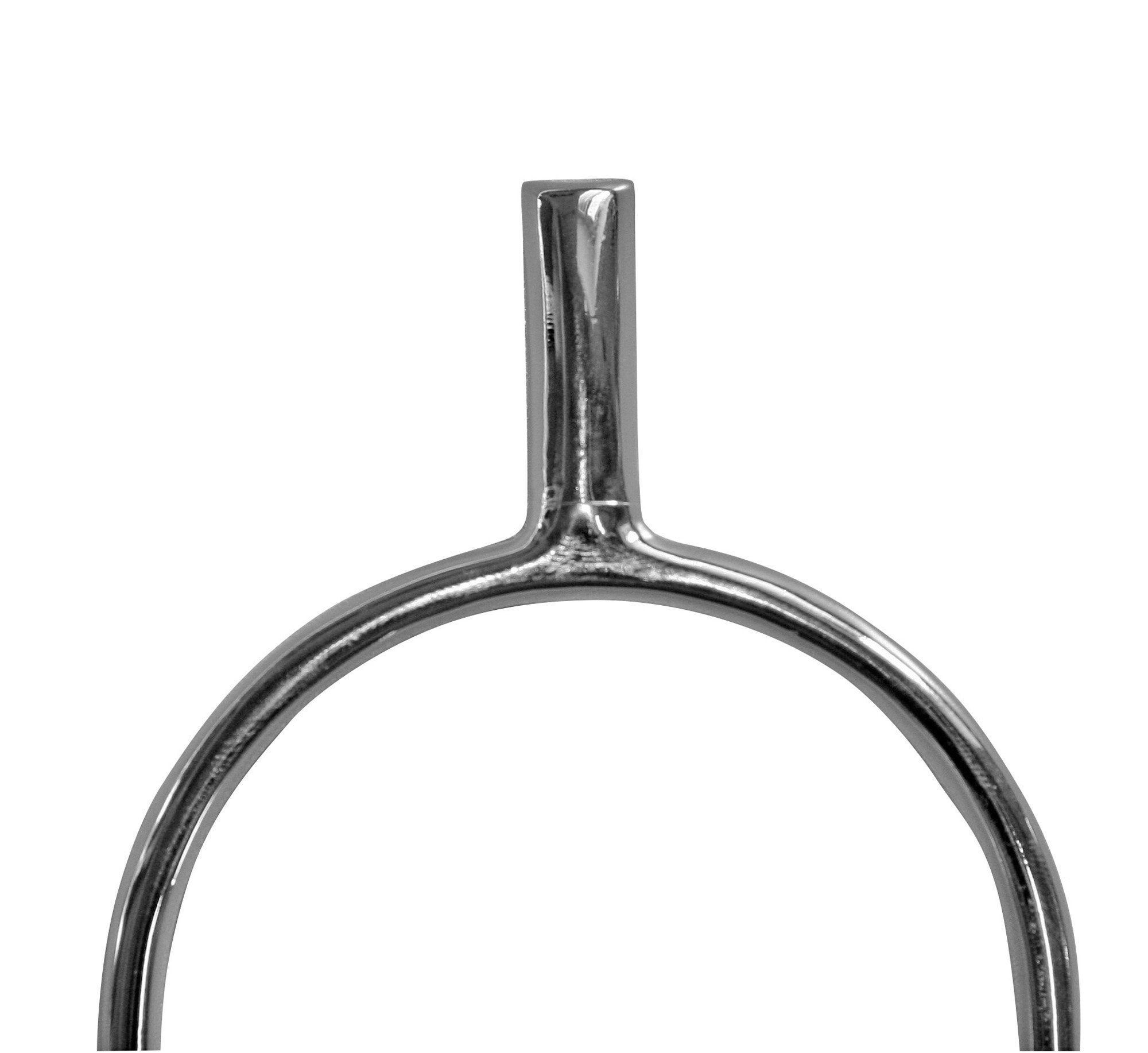 Kerbl Men's Straight Spurs With Straps - Metallic, 15 Mm - Image 2