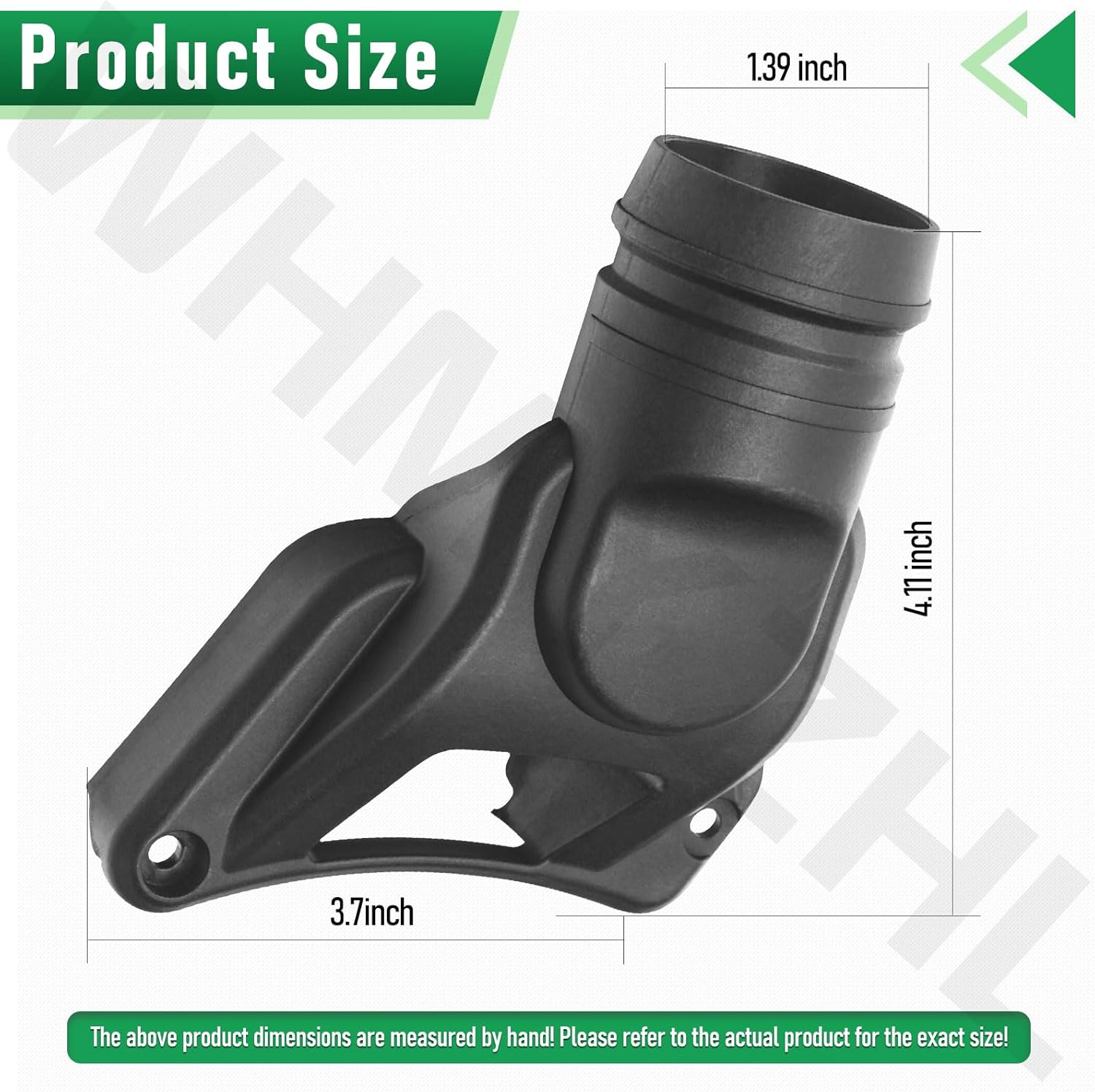 ​​​DCS577DC N555341 Dust Collection Adaptor Compatible with Dewalt DCS577 7-1/4" Worm Drive style saw - Fits 1-1/2" Diameter Hoses
