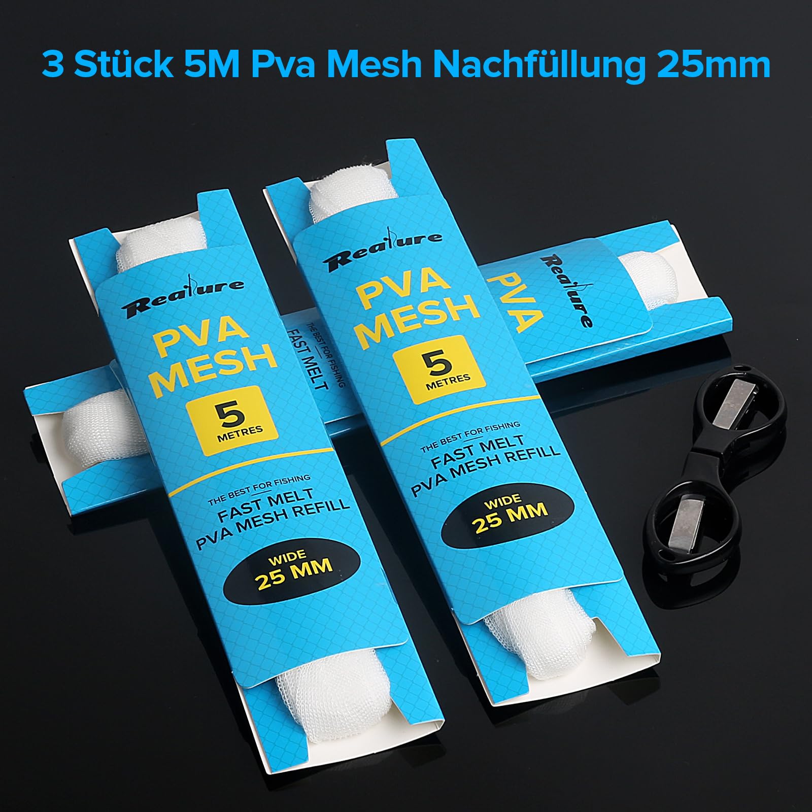 Realure 100 Stuks Pva Zakjes Vissen, PVA Zakjes Karpervissen, Snel