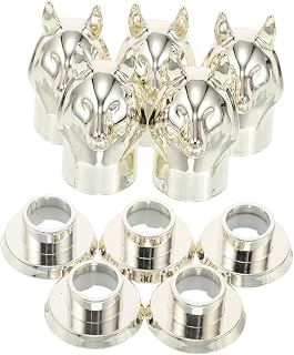5Pcs Perfume Bottle Caps Snap Closures for 13mm Glass Bottles DIY Replacement Accessories for Empty Fragrance Containers