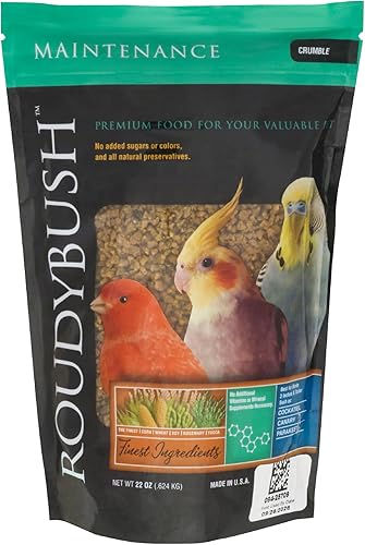 Miniatura 24 de RoudyBush Alimento para pájaros de mantenimiento diario, pequeño, 25 libras (225SMDM)