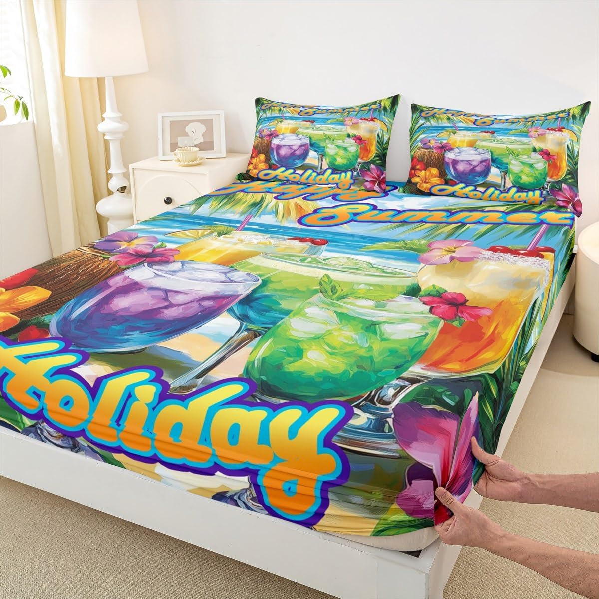 Erosebridal Tree of Life Full Bed Sheets for Kids Boys Girls