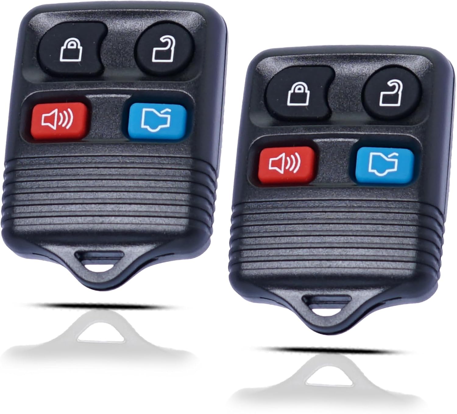 MechanMagic Remote Key Fob Compatible with Ford Fusion Mustang Escape Explorer Expedition Focus Taurus, Lincoln Town Car, Mercury, Keyless Entry Replacement for CWTWB1U345 (Set of 2)
