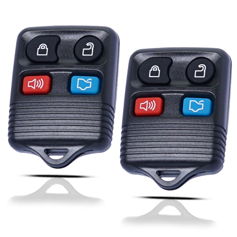 Controle Remoto Keyless MechanMagic para Ford e Lincoln, 4 Botões, 315 MHz, Compatível com CWTWB1U331, CWTWB1U212 e CWTWB1U345, Kit com 2
