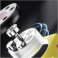 Vista 6 de Vibratory Motor, Air Compressor Pneumatic Turbo Vibrator Industrial Oscillator,industry, pipeline transportation(GT-8)