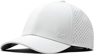 A-Game Icon Hydro, White, Performance Snapback Hat, Water-Resistant Baseball Cap for Men & Women, Small