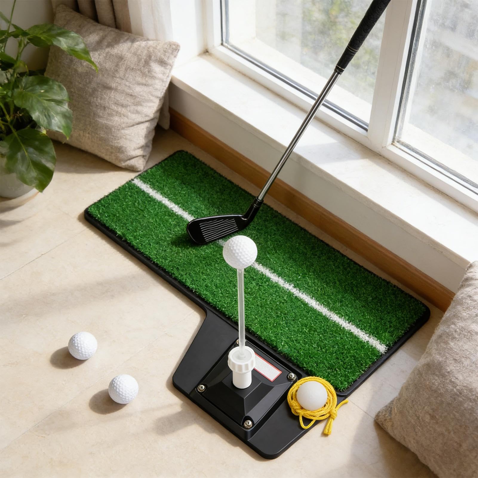 Trening huśtawki golfowej | sprzęt treningowy z regulacją wysokości, symulatory huśtawki golfowej, dla mężczyzn, profesjonalistów, golfistów, hobbystów, graczy, męża, dziadka, chłopaka, rodziny