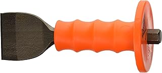 Mayhew Select 35705 2-1/4-by-7-3/4-Inch Handguarded Mason Chisel , Black