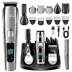Brightup Beard Trimmer for Men - Electric Razor Shaver Cordless Hair Clippers Trimmers Set IPX7 Waterproof Mens Grooming