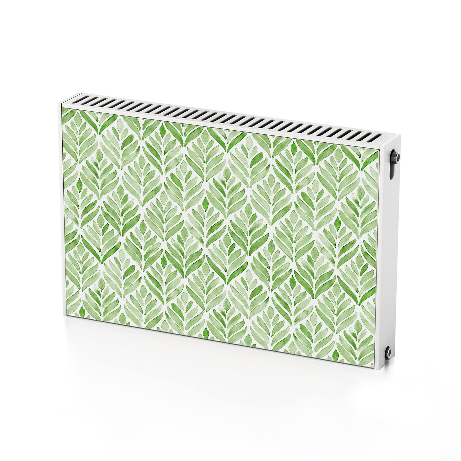 Cubierta magnética para radiador Coloray 90x60 cm con diseño de hojas