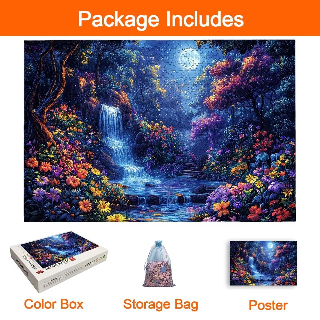 Puzzle Landschaft, Puzzle 1000 Teile Erwachsene, Klassische Puzzles -8605