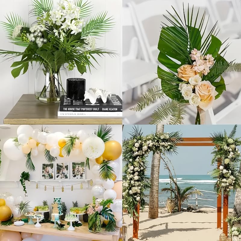Arrangement floral de jungle sans entretien pour salon moderne - 7