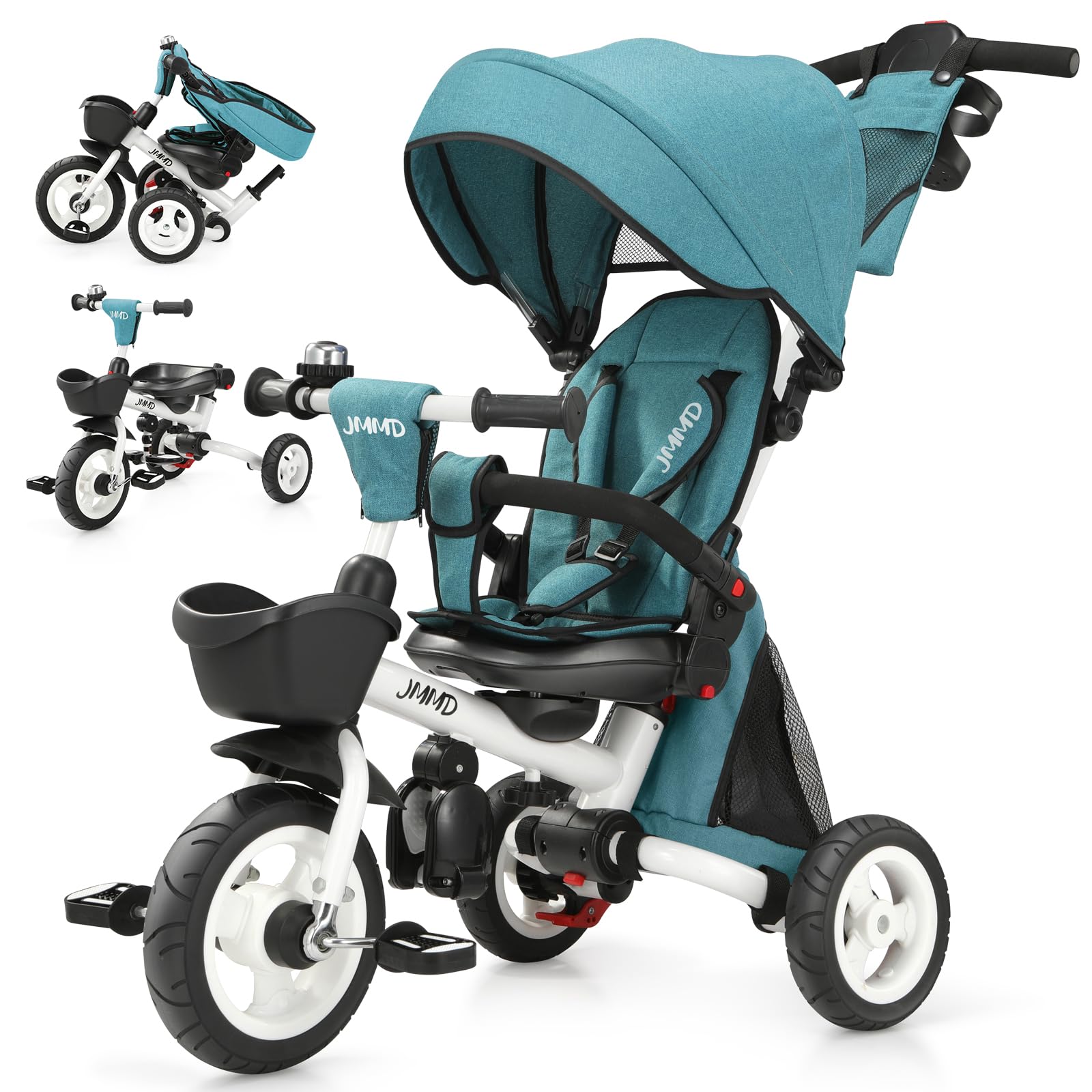 JMMD 8-in-1 Tricycle Stroller