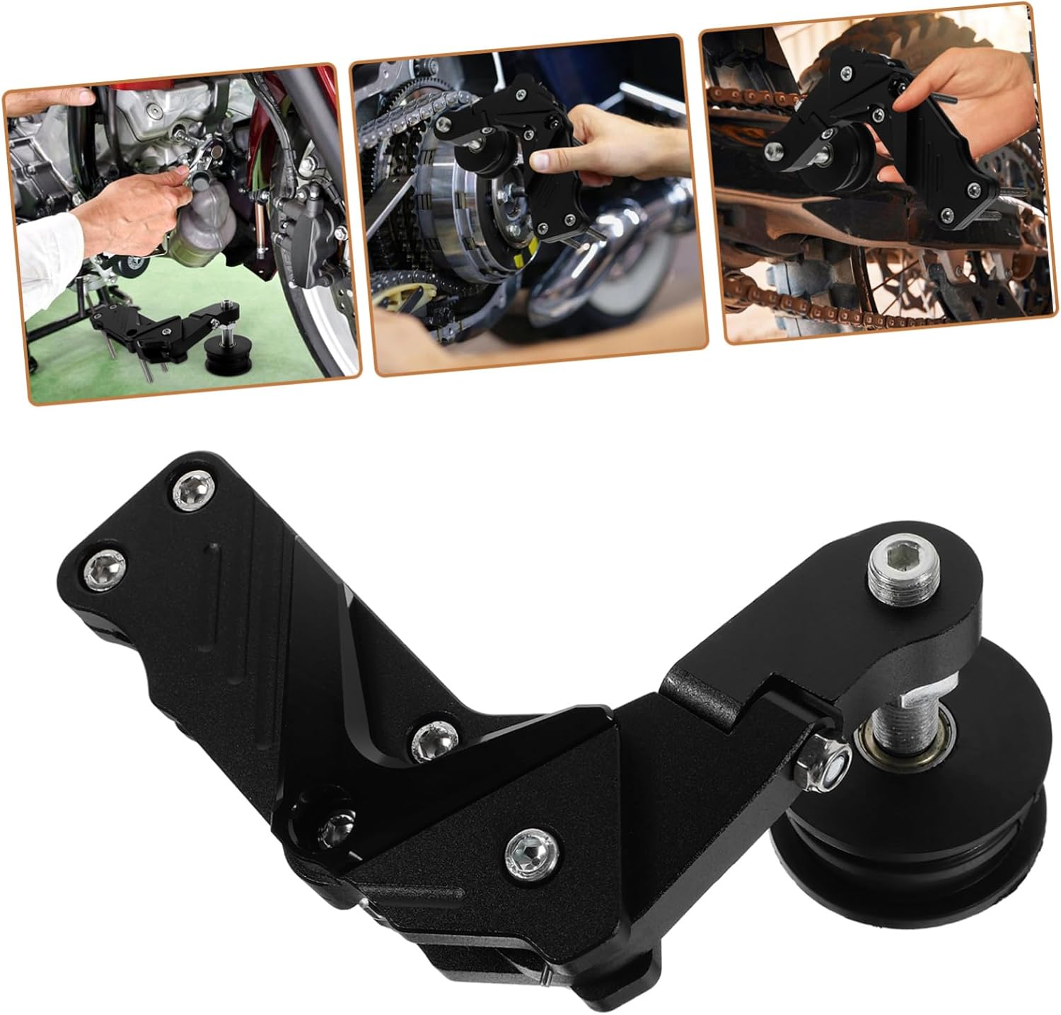 Chain Tensioner for Motorcycle Chain Adjuster Fit for Motorcycles Material for Enhanced Stability and Safety