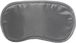 LYOR - Máscara para Dormir com Elástico de Poliéster Cinza