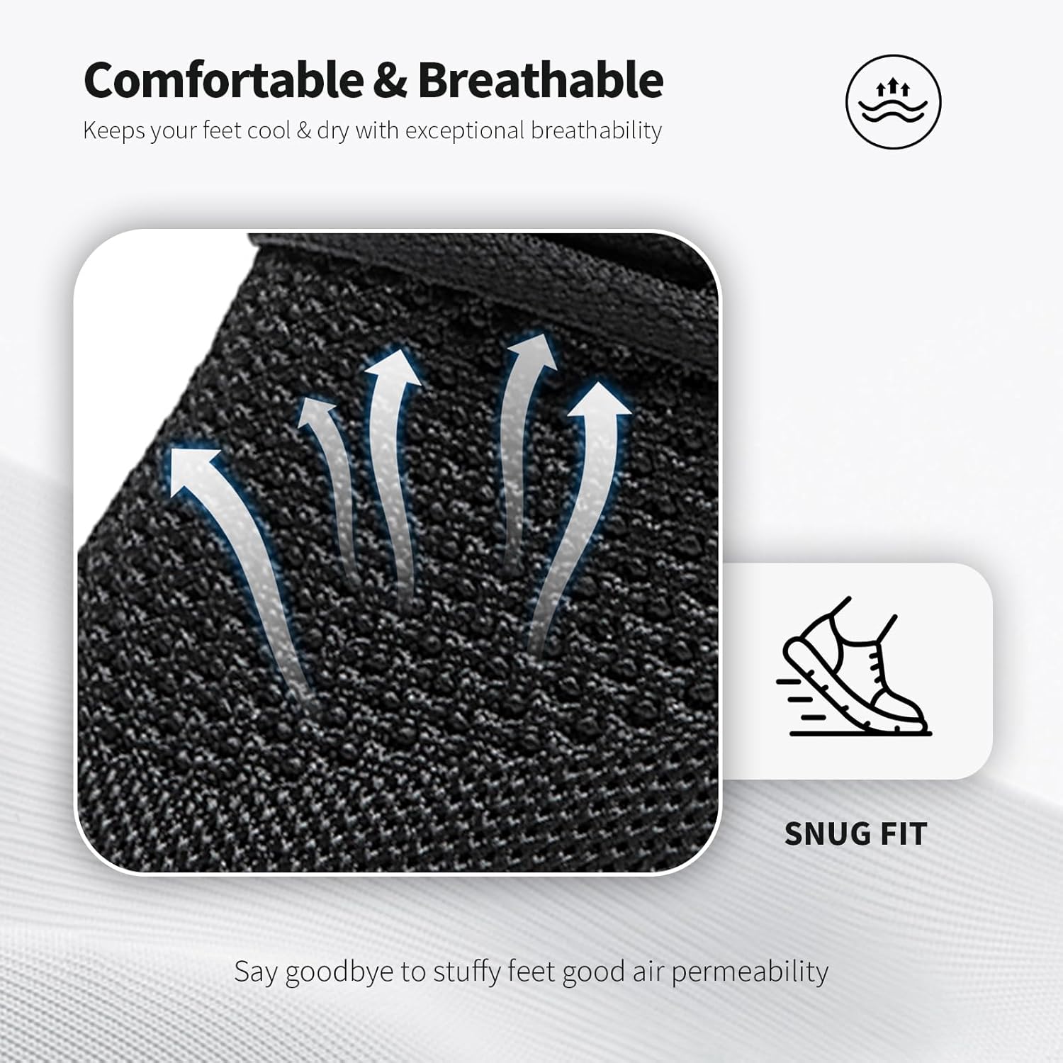 CDLHHM Womens Mens Running Shoes Slip On Tennis Sneakers Walking Workout Athletic Lightweight Non Slip Gym Sports Fashion Casual Shoes - Image 3