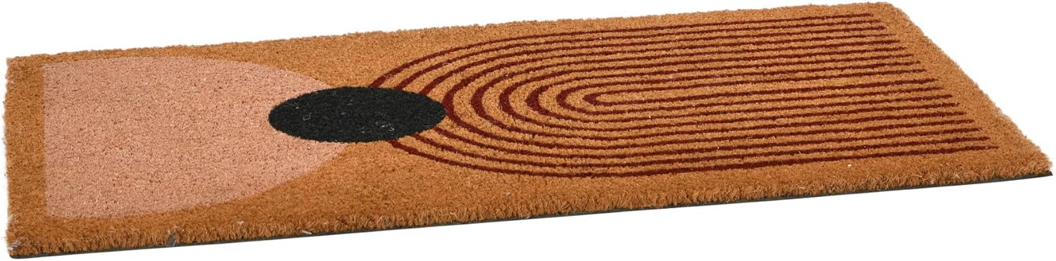 Main + Mesa Abstract Print Coir Doormat