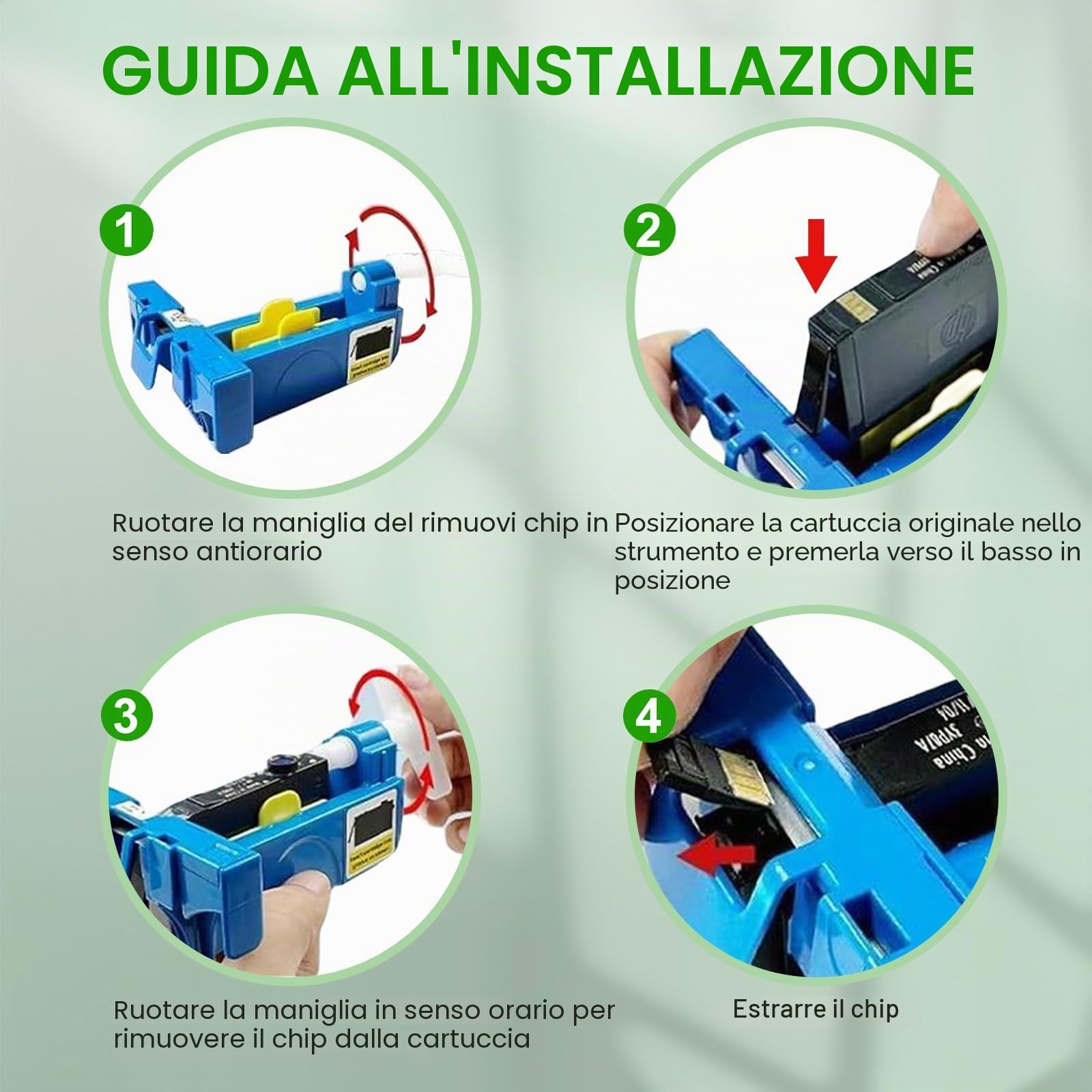 Confezione da 5 cartucce d'inchiostro 924 compatibili con HP 924 Multipack per HP OfficeJet Pro 8120 8122e 8130e 8132e 8124e 8125e 8134e 8135e 8138e 8139e 8123e 8133e (senza chip)