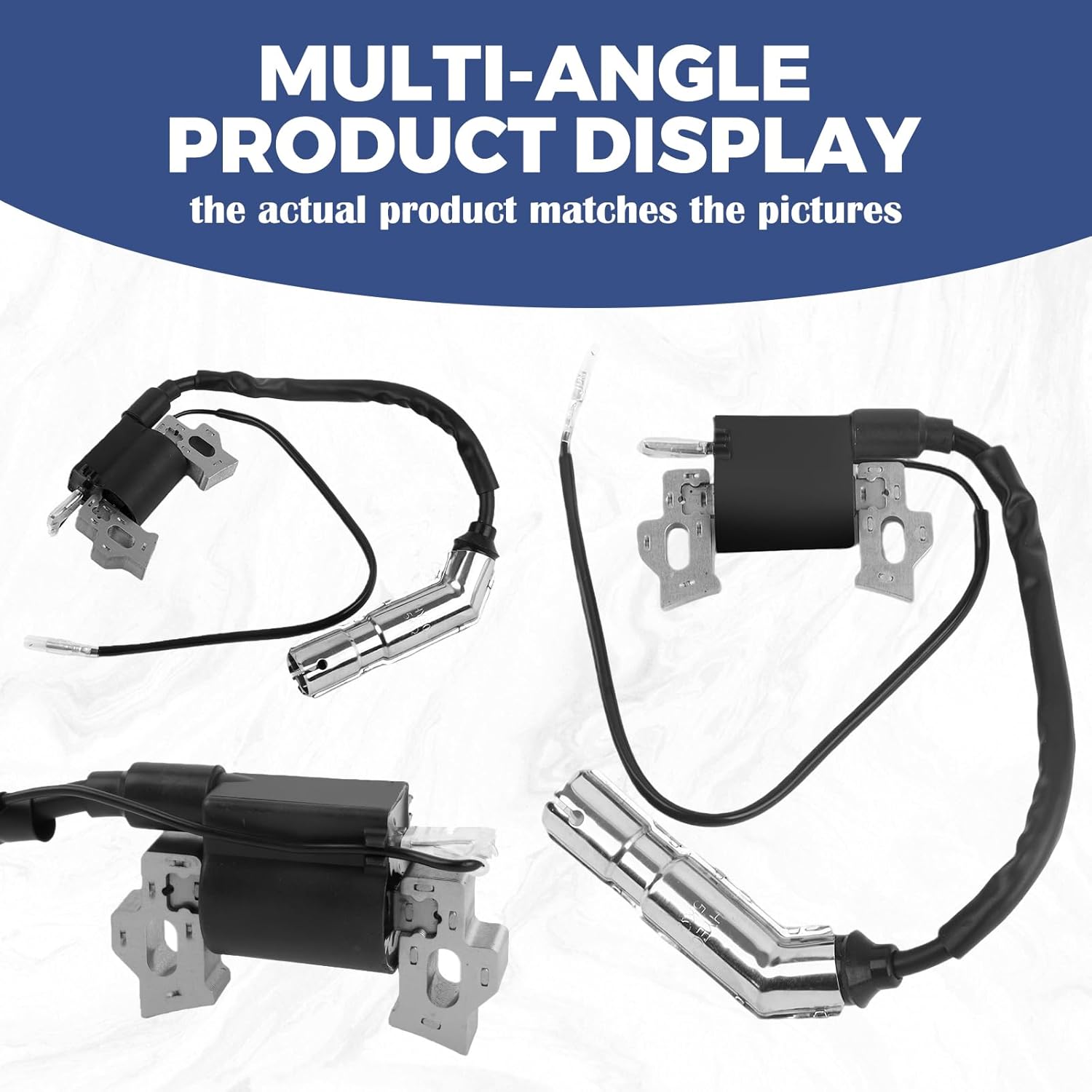 Ignition Coil Fit for Kohler SH255 SH265 Engine Replace 1858401-S 18-584-01-S 18 584 01-S 1858401S 18-584-01S 18 584 01S