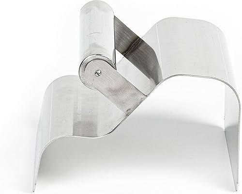 Miniatura 3 de Paleta de acera de acero inoxidable para bordillos de hormigón de 4 x 6 x 4 pulgadas, herramienta de bordillo de concreto, herramienta de