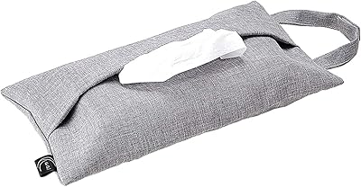 Amazon Kuai 車用 ティッシュケース ティッシュホルダー ティッシュカバー 吊り下げ 壁掛け 撥水 防水 カラバリ 安い おしゃれ シンプル ライトグレー ティッシュケース ホルダー オンライン通販