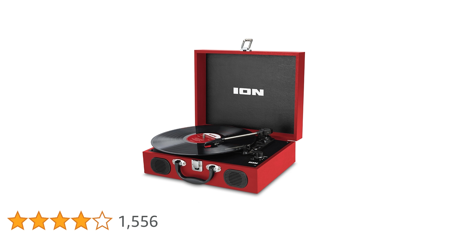 Amazon.co.jp: ION Audioポータブルレコードプレーヤー スーツケース型