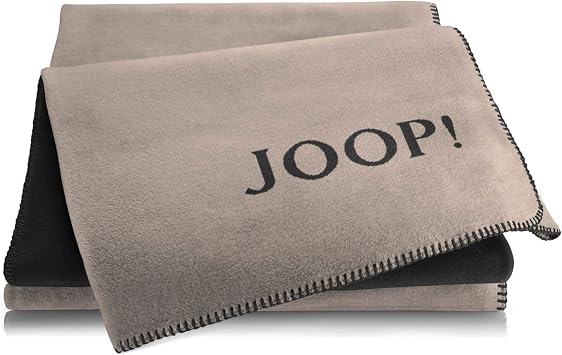 Joop! Uni Doubleface Blanket Stone Anthracite 150 x 200 cm
