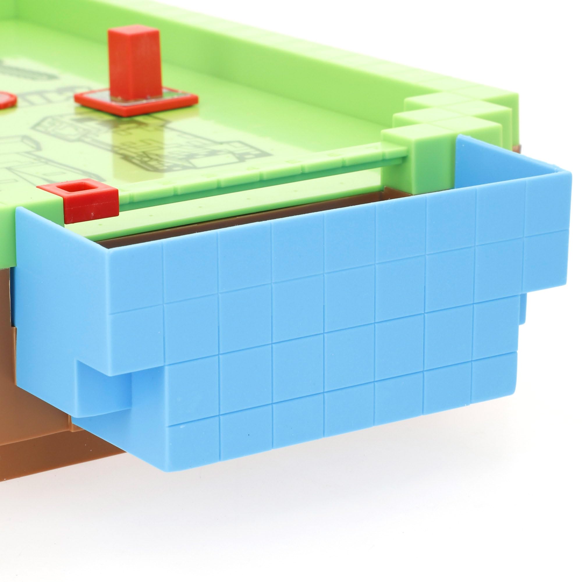COLORBABY Minecraft Air Hockey Tavolo elettronico, Overworld, Superficie Aria, Segnalibro, Design Premium, Licenza ufficiale, Giochi da tavolo elettronici, Giochi da collezione, Bambini, Adulti (77715