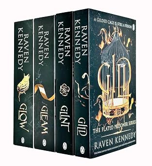 The Plated Prisoner Series 4 Books Collection Set Gild, Glint, Gleam & Glow
