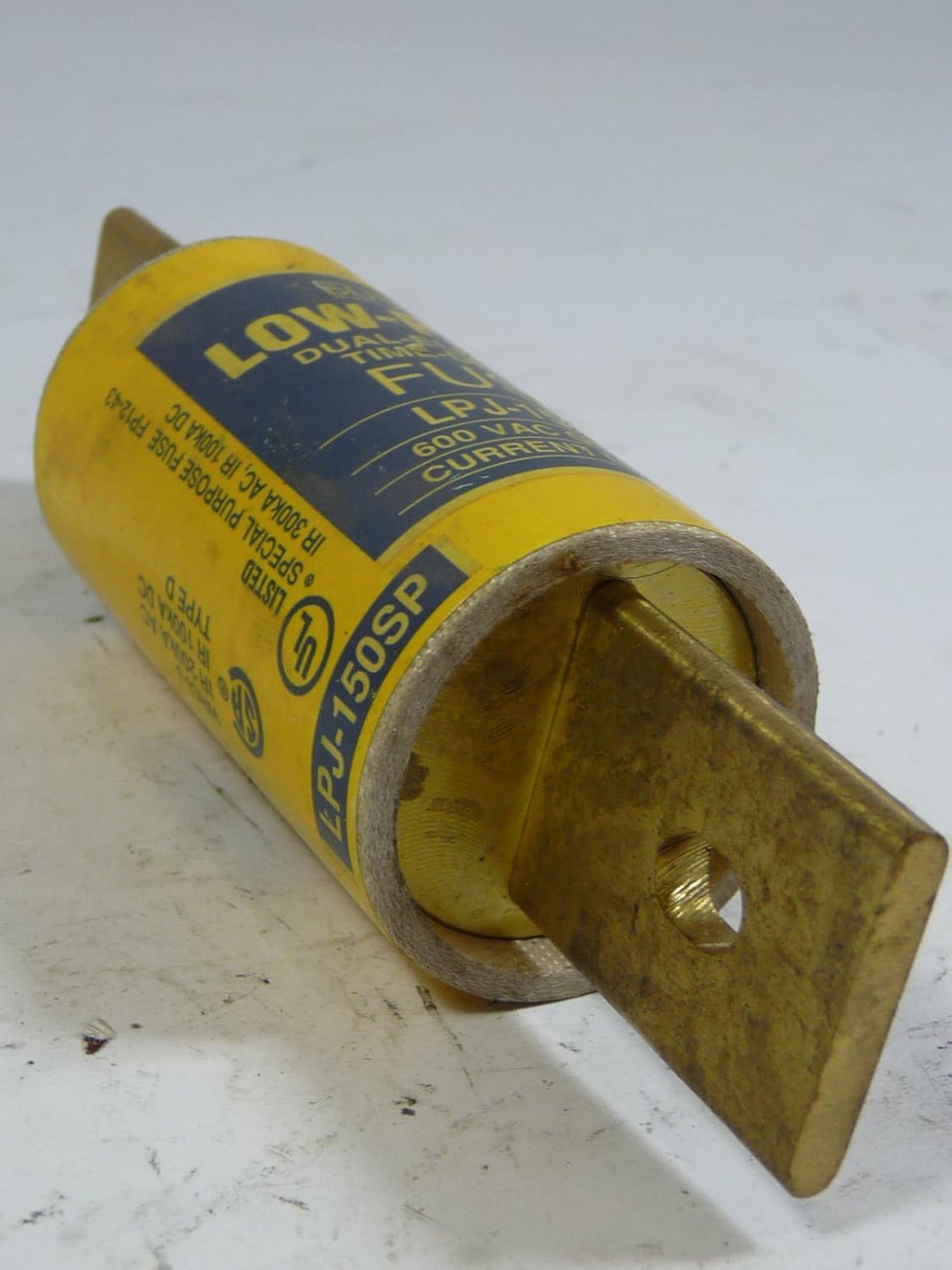 Eaton Bussmann Series LPJ-150SP Class J, Low-Peak, Dual-Element, Current limiting, Time-delay Fuse