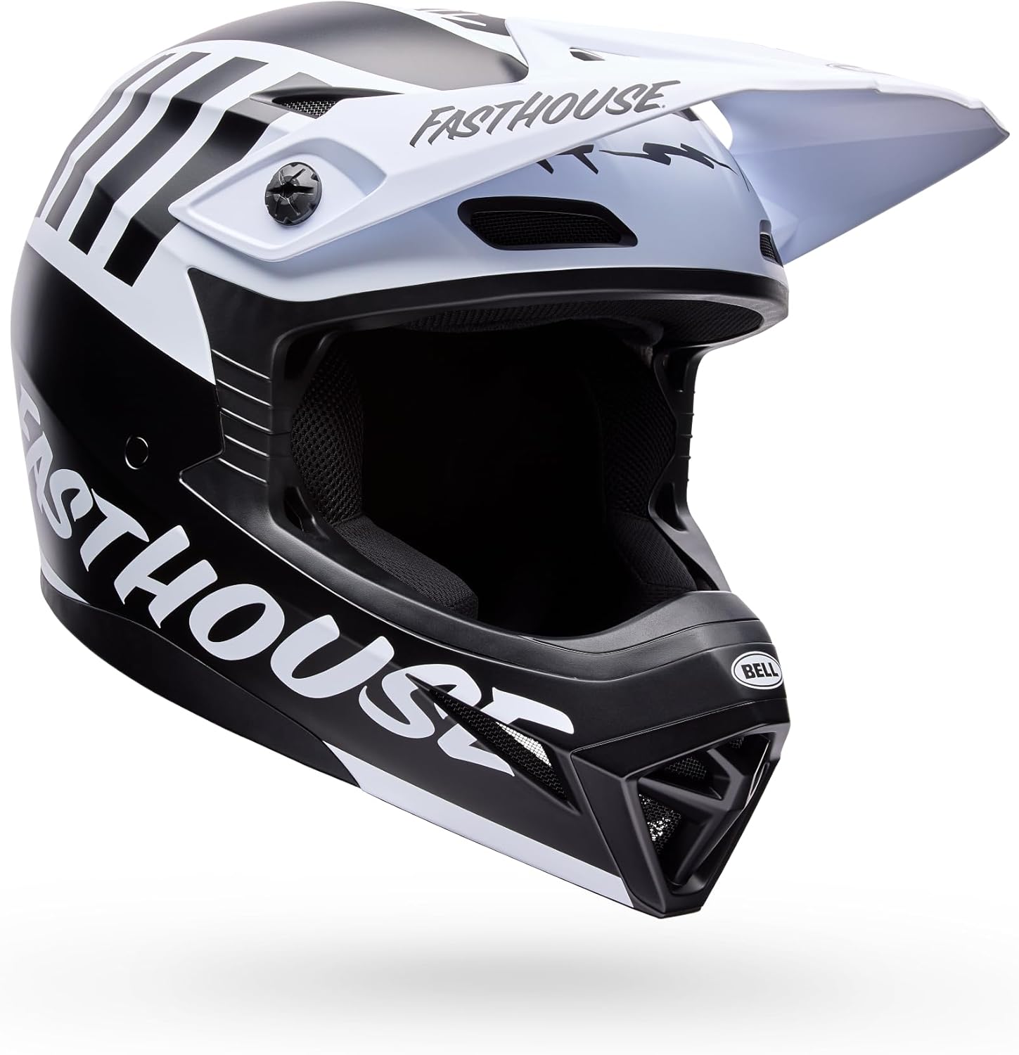 BELL MX-10 MIPS - Black/White Fasthouse, Large