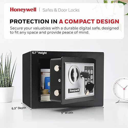 Miniatura 3 de Caja de seguridad de acero de Honeywell, de 0.17 pies cúbicos, 5005