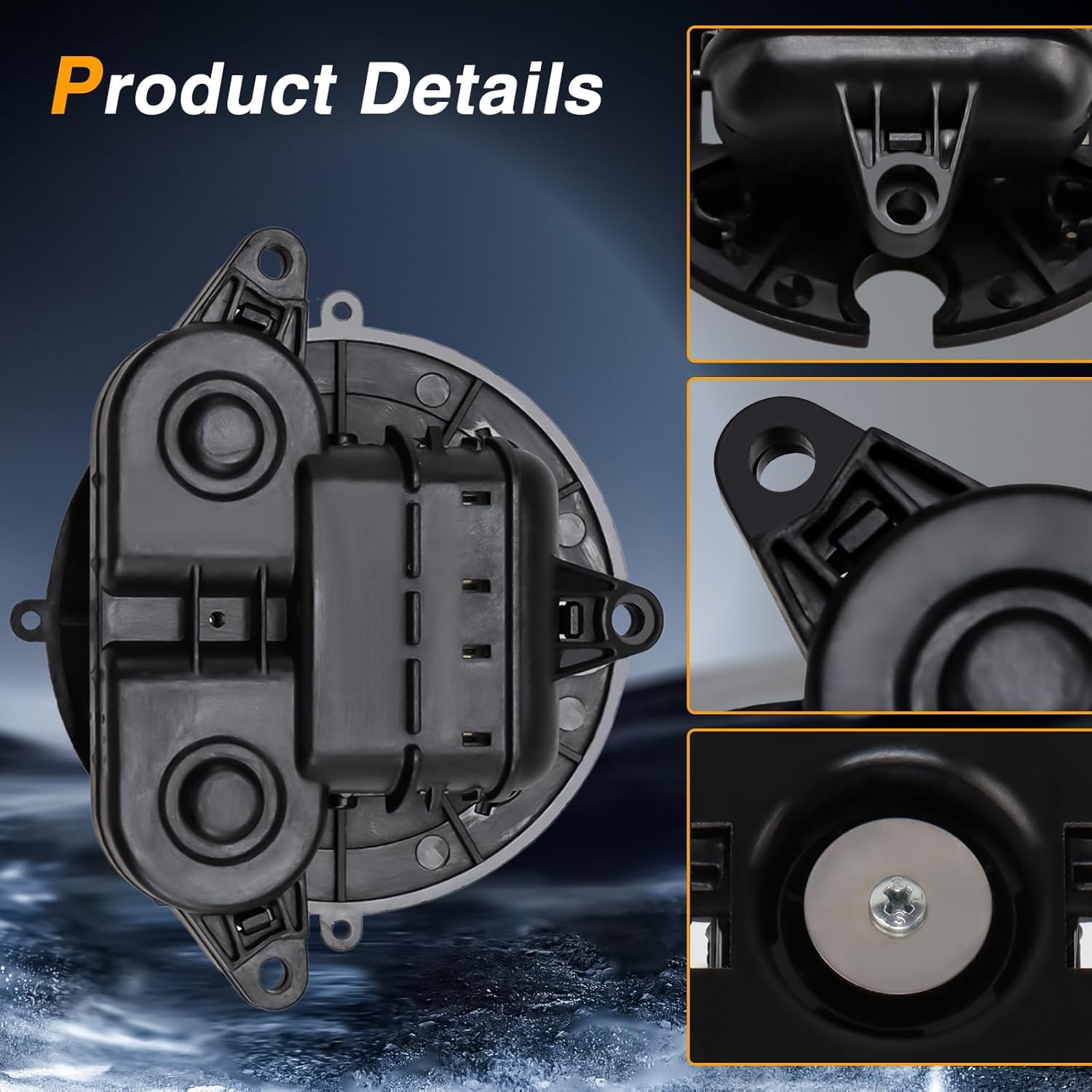 FUSCH Power Side Mirror Control Motor Compatible with Ford F150 2004-2020/Explorer 2011-2019/Expedition 2003-2019/Lincoln/Mercury Replace# 6U5Z-17D696-C 924-400
