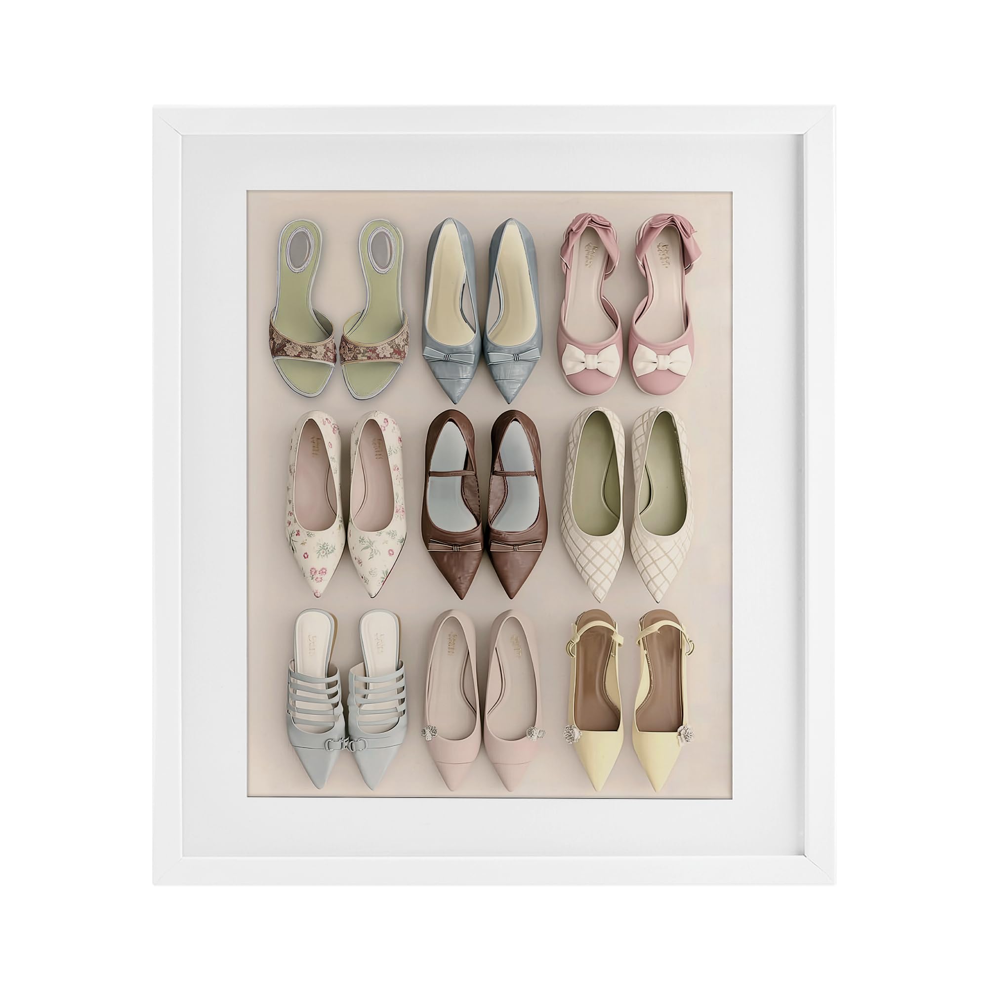 Affiche encadrée mode Beatrice's Closet Shoes pour personnaliser un mur vide