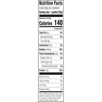 Cream of Wheat Instant High Protein Hot Cereal, Original, 1.34 Ounce, 6 Packets (Pack of 6)