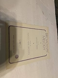 Broadway Melody Sheet Music
