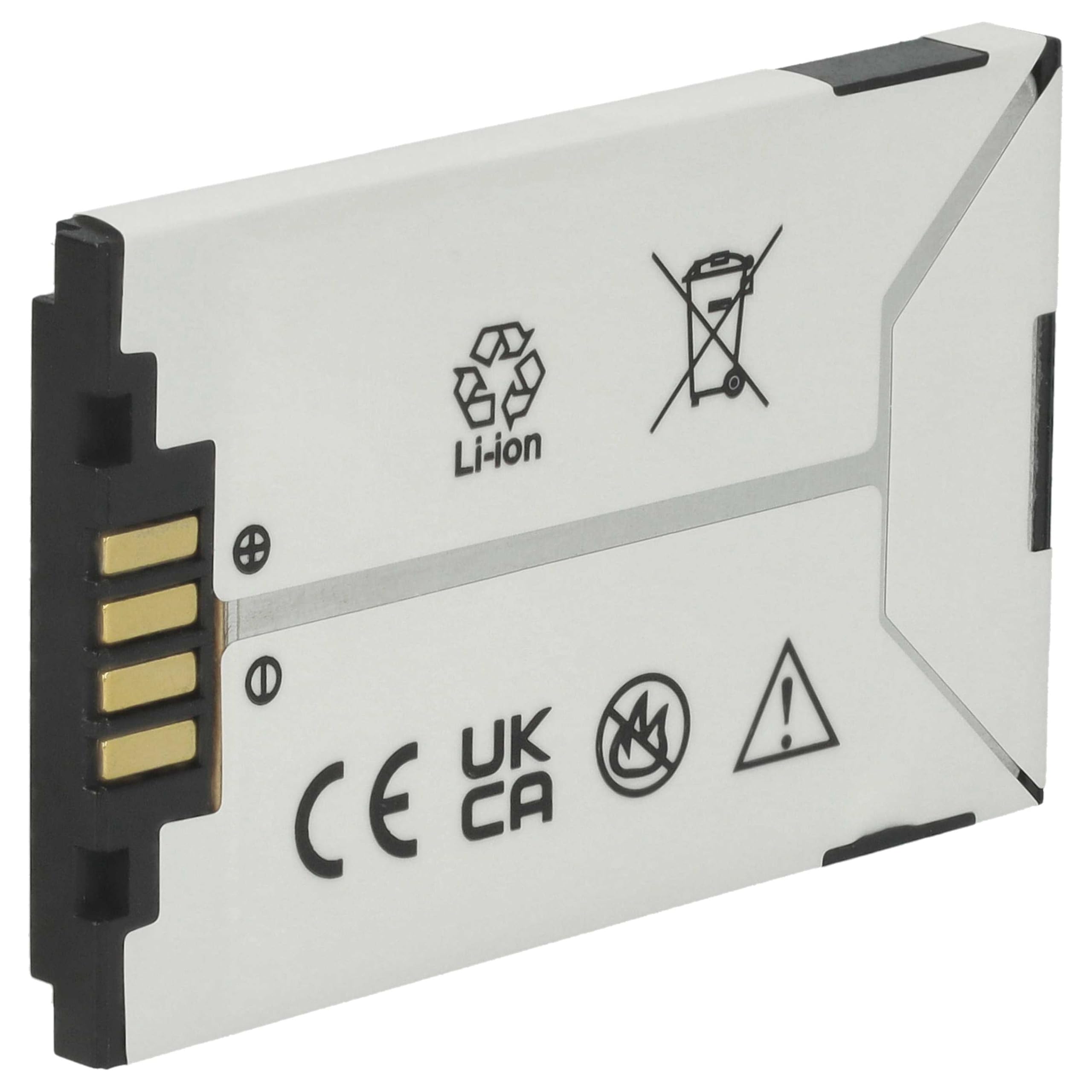 Batteria sostituisce Motorola BZ60 per cellulare - 700mAh 3,7V