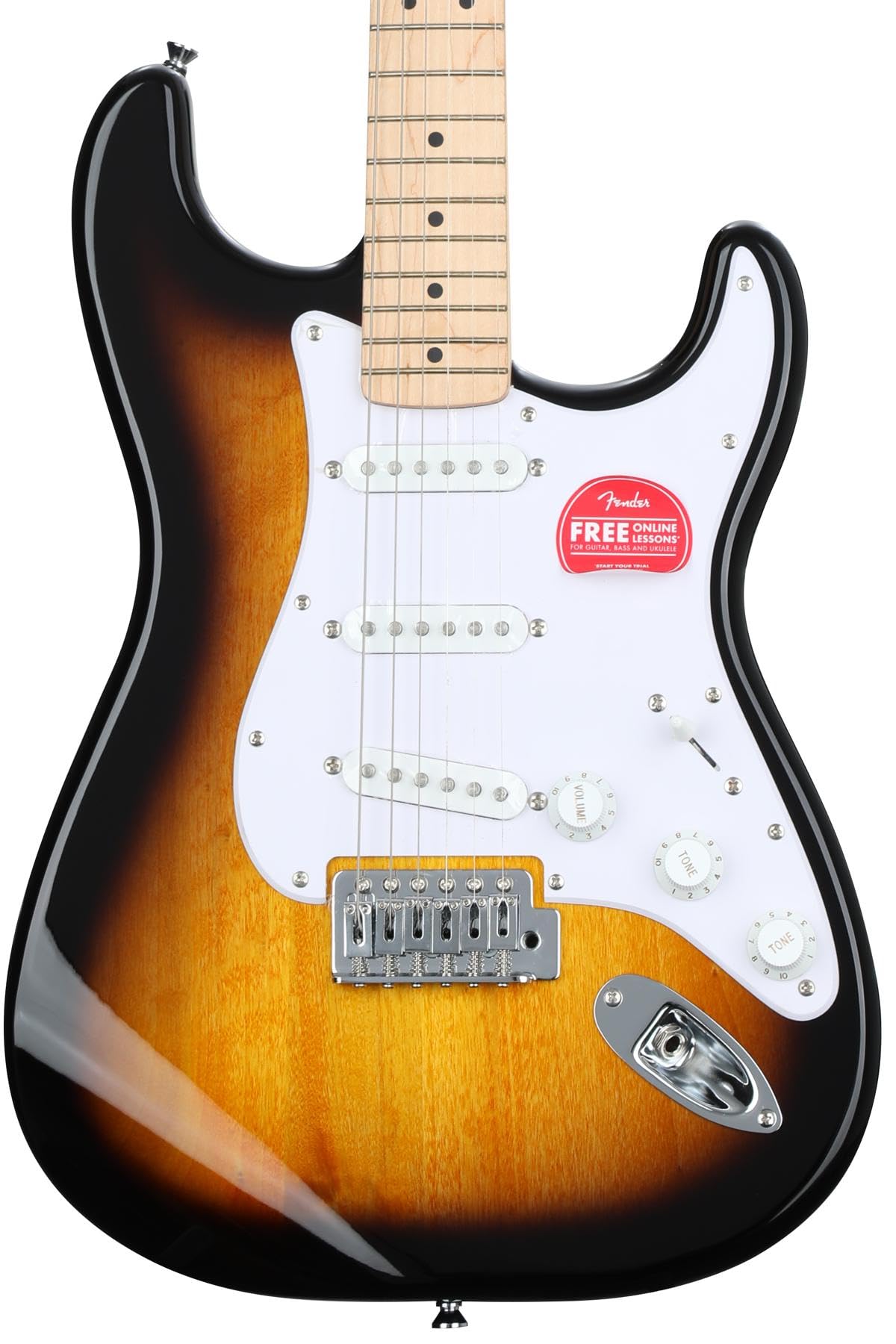 Amazon.com: Fender Squier Sonic Stratocaster Electric Guitar 