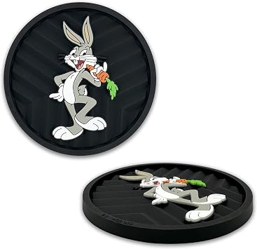 Bugs Bunny Automotive Silicone Coasters Set of 2