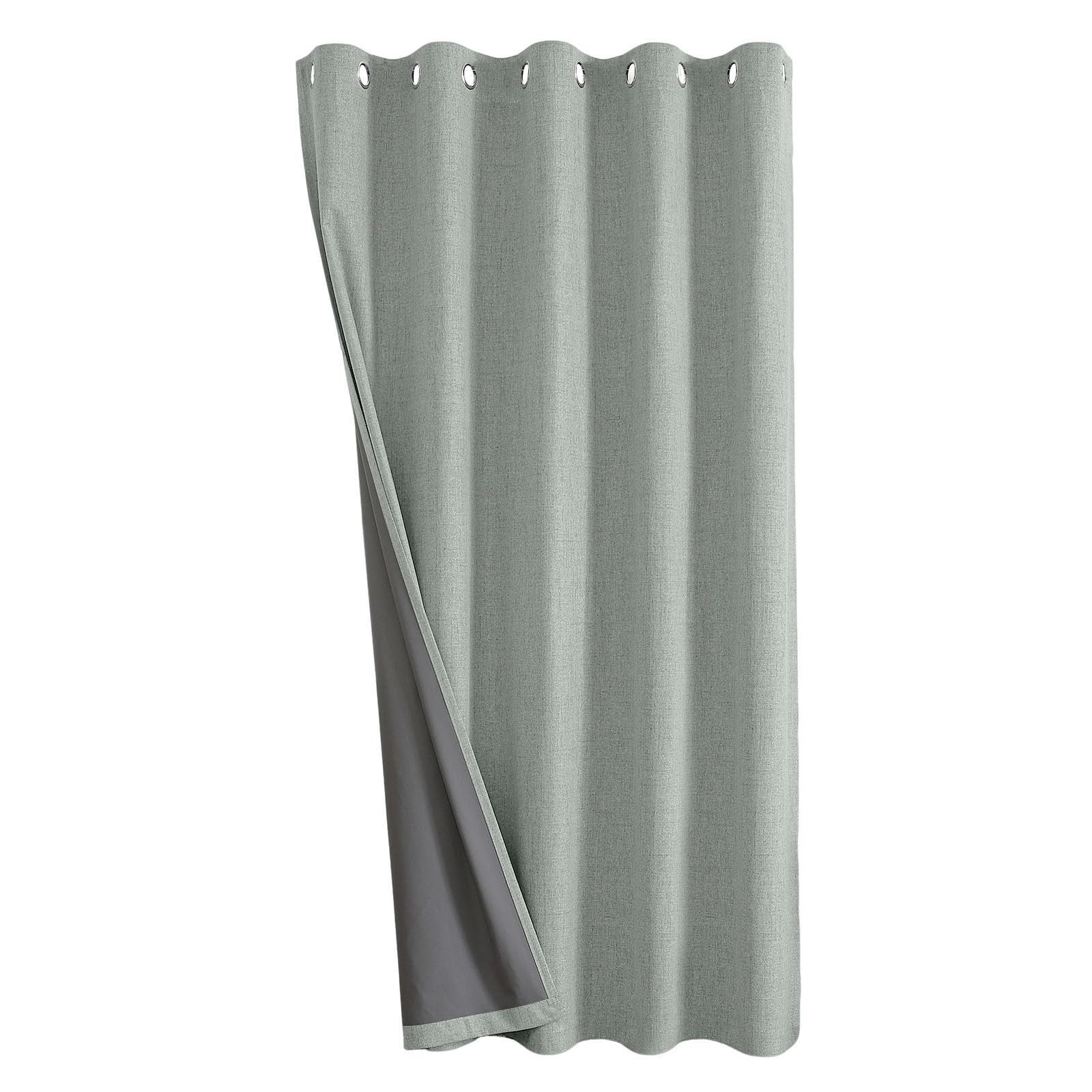 Rideau de porte d'hiver thermique isolant occultant 132 x 213 cm