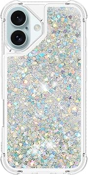 Compatible Galaxy S21 Case Back SC-51B/SCG09 Cover for Galaxy S21 Cover Bling Glitter Flowing Movable TPU Case Shock Absorption Thin Mobile Cover Comfortable Smartphone Case Astarz