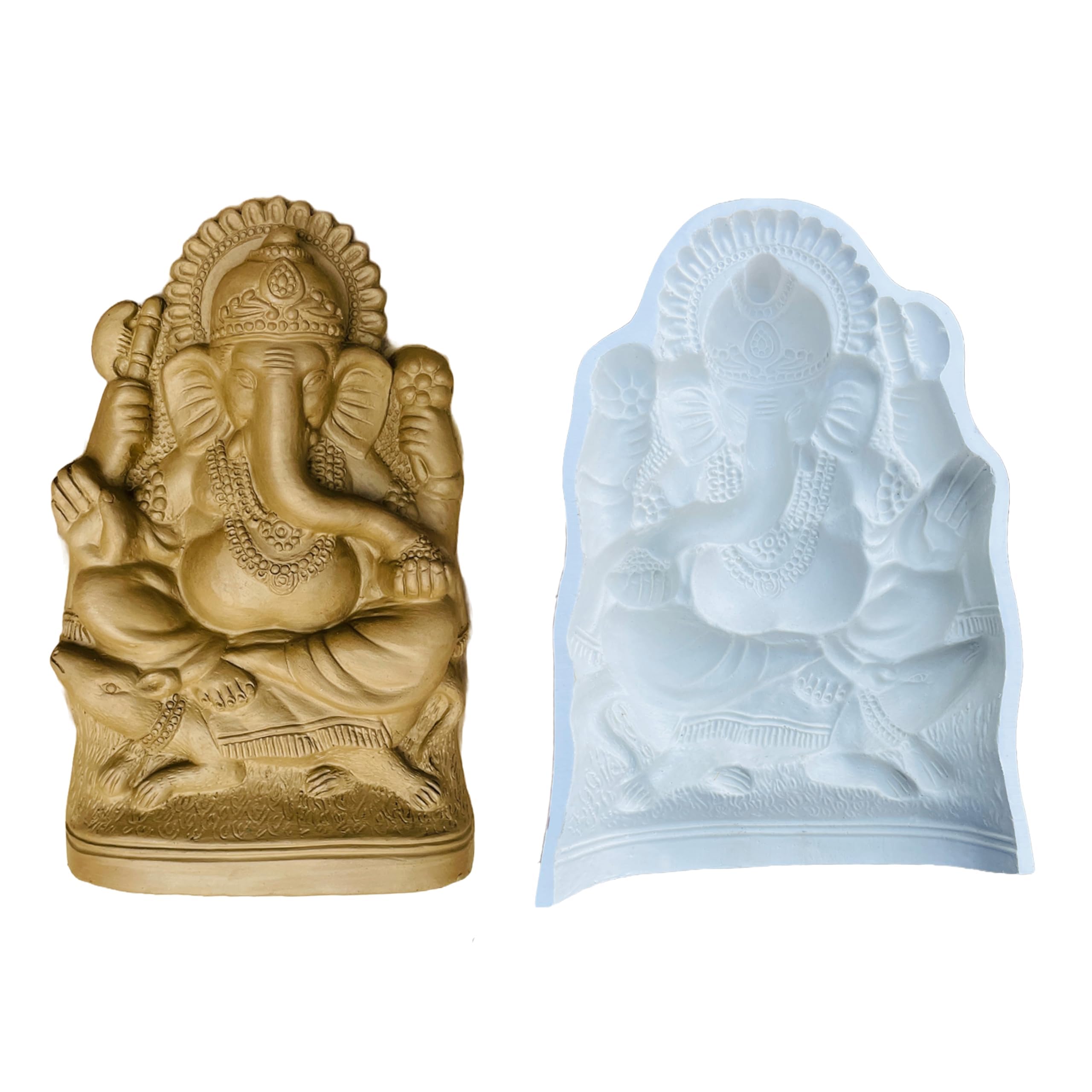 Ganesha Idol Making Mold/Mould 9inch-image-18