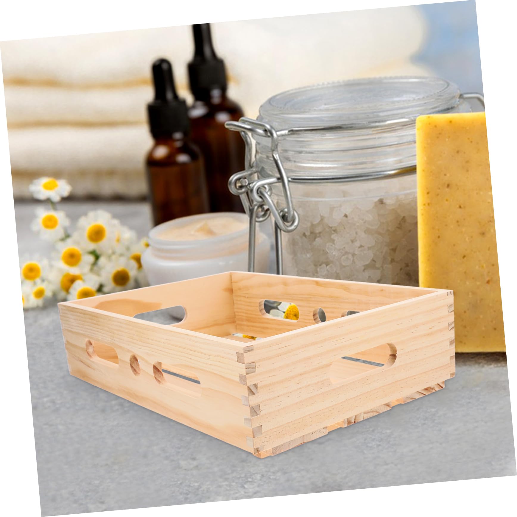 Sewroro Holz Seifenschale Für Badezimmer Und Küche Stabiler Seifenhalter Aus Kiefer Für Handgemachte Seifen Und Schwämme Mit Belüfteten Seiten Für Optimale Trocknung