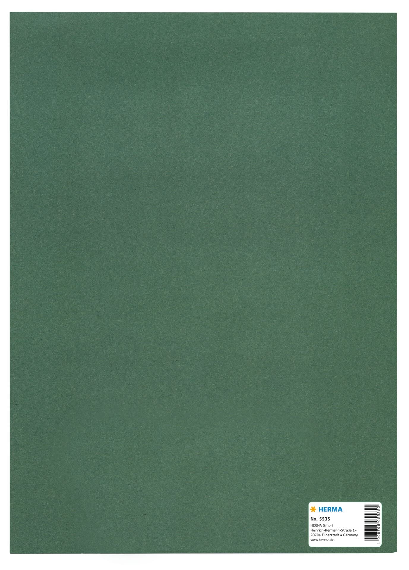 HERMA 5535 Notebook Covers A4 Paper Green, Pack of 10 - Image 2
