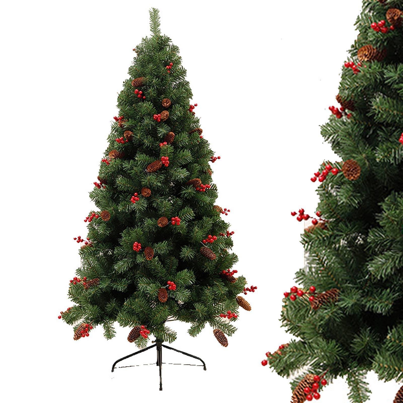 Amazon.co.jp: クリスマスツリー 天然松 クリスマスツリー 人工 暗号化